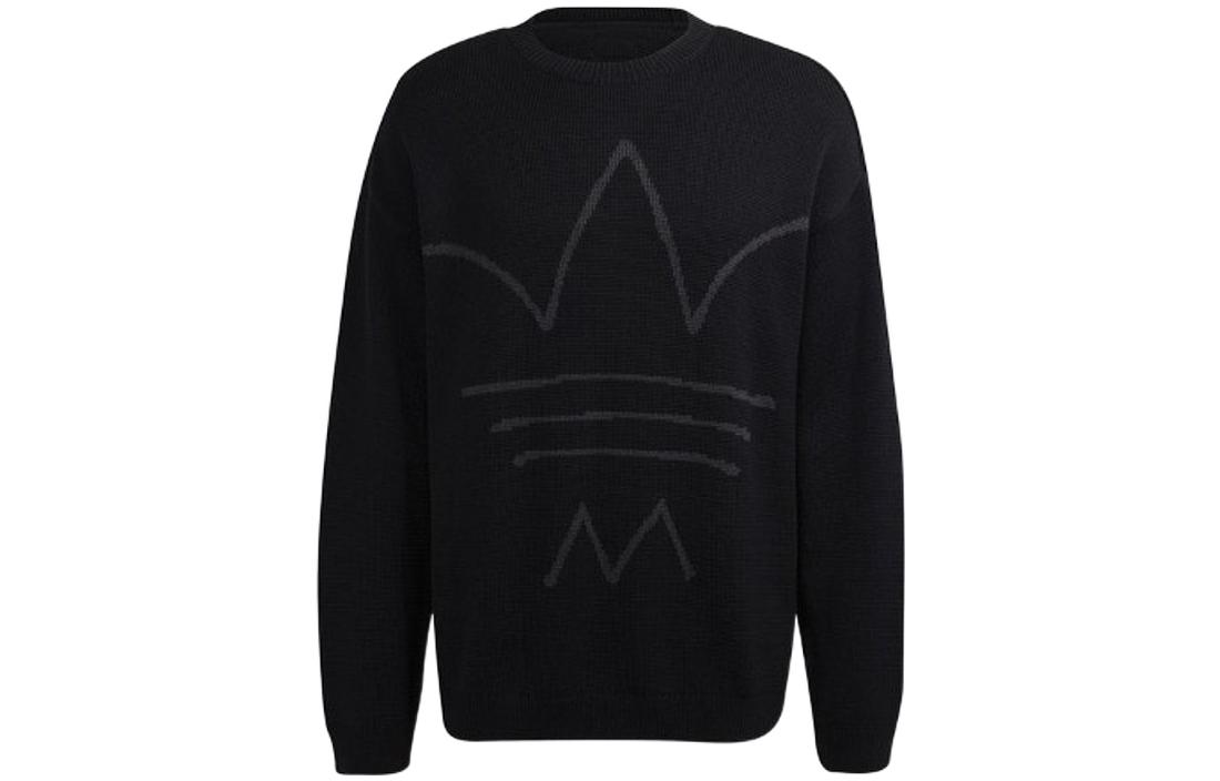 Adidas Originals Knitwear Men s Black Crew Neck Moderate Other H11501 S
