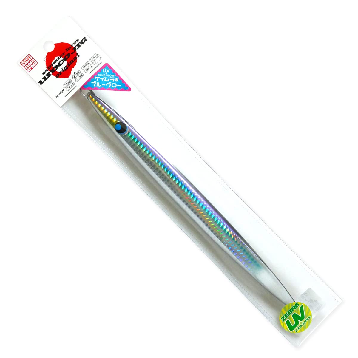 

Scale Jig Original Zebra UV Color 300g Holosanma UV Zebra Glow (#502GUV (Blue Tip))