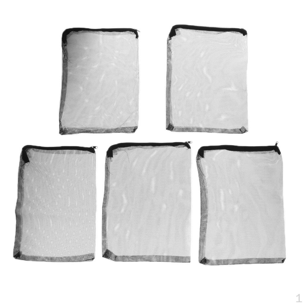 Media Bags with Zipper Filtration