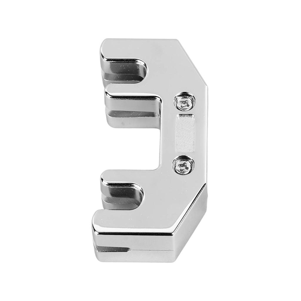 Cello Practice Mute Bow and String Noise Reduction Metal Cello Silencer Stringed Instrument Volume Reducer Silver Color