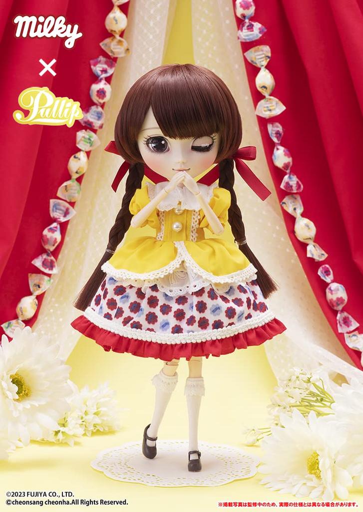 Groove Pullip Lovely Milky Version Lovely Milky Total Height 310mm ABS Painted Movable Figure Peko-chan (PEKO Ver.) Approx. Non-scale