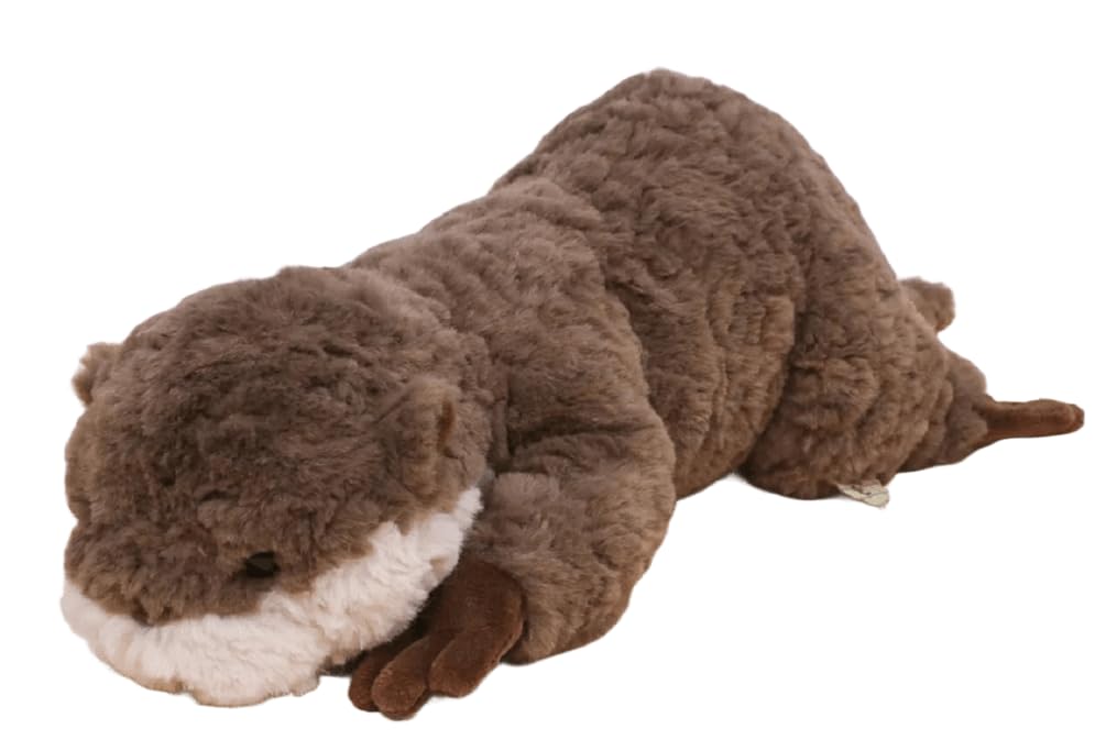 

Naitou Design Mops Plush Toy Otter Suitable for ages 6 and up Approximately 19cm in length - Small-clawed - -