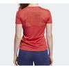 Adidas Own The Run Tee Women Tops Red FL7813