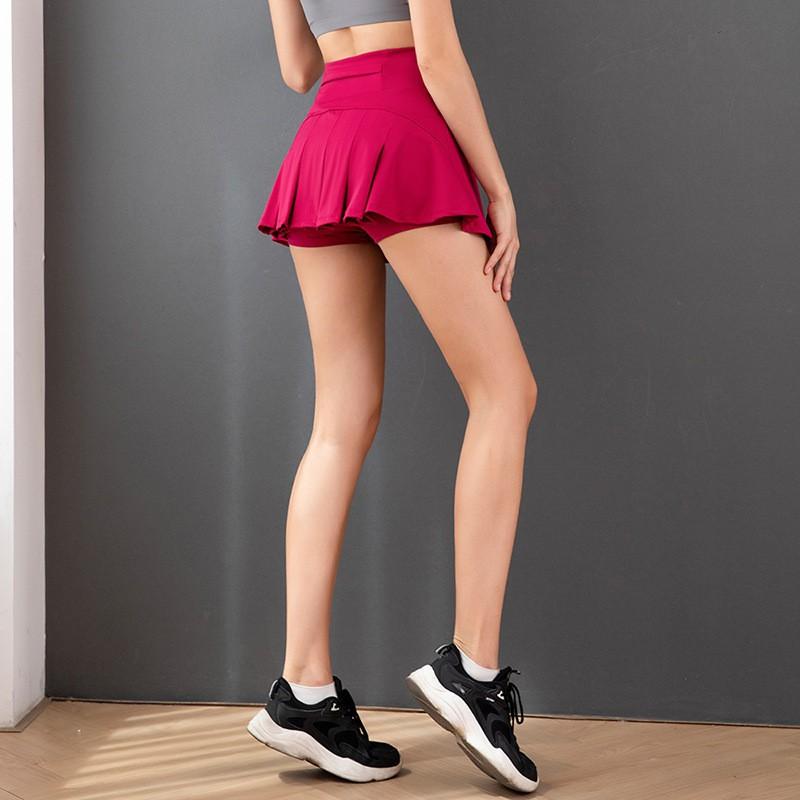 Yoga Fitness Sports Short Skirt Quick-drying Sweat-absorbing Running Culottes Women's Tennis Golf Dress
