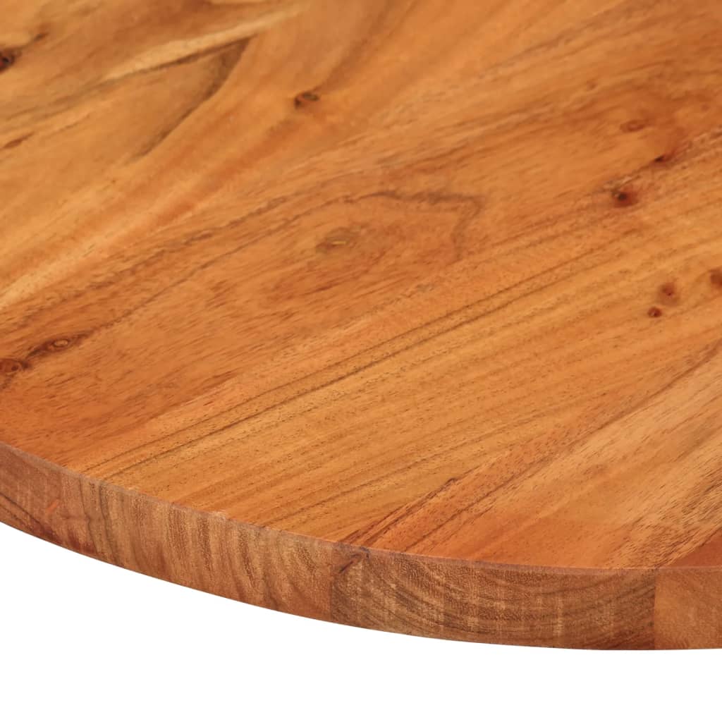 Table Top 110 x 40 x 2.5 cm Oval Solid Acacia Wood