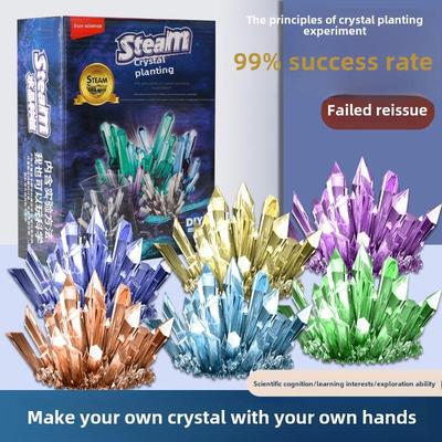 DIY Crystal Growing Science Kit for Fun Parent-Child Communication & Chemical Experimentation