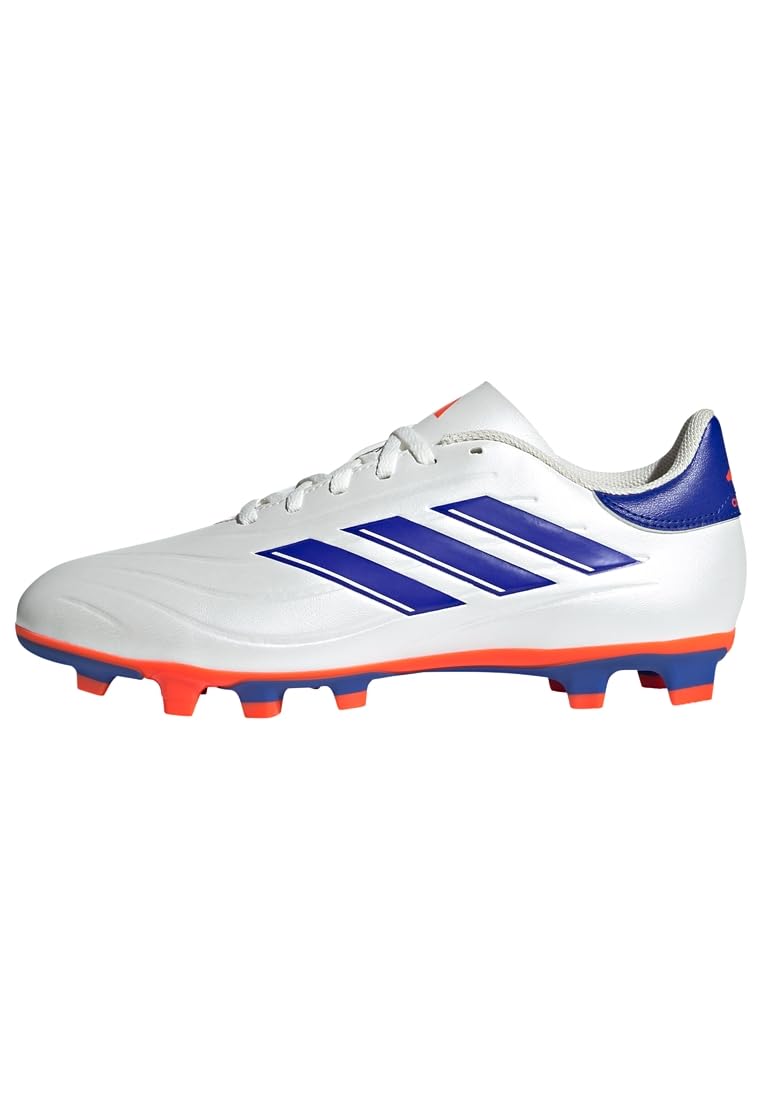 

Adidas Copa Pure 2 Club FxG NKZ78 Soccer Red Size cm Cleats, White/Lucid Blue/Solar (IG6410), 26.0