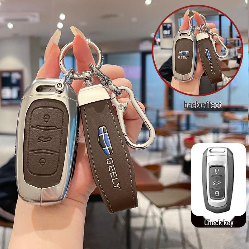 Key Cover for Geely Emgrand, Xingrui, Xingyue L, Binrui, Cool, Boyue, Binyue, and GS Models