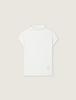 ROEM Mock Neck Short Sleeve T-Shirt Rmhwg25Nt2