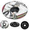 ZTTO Aluminium Alloy Bicycle Headset Covers Front Fork Upper Cover Flattop for Mountain Road BikeB