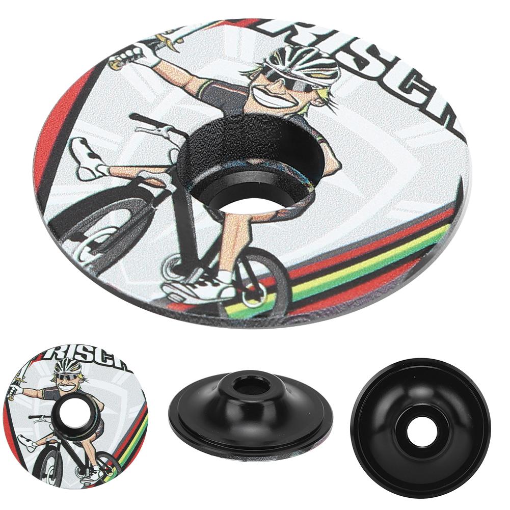 ZTTO Aluminium Alloy Bicycle Headset Covers Front Fork Upper Cover Flattop for Mountain Road BikeB