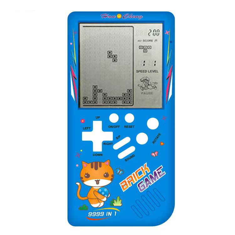 Klassische nostalgische Großbild-Tetris-Spielmaschine: Augenfreundliches pädagogisches elektronisches Spielzeug für Kinder
