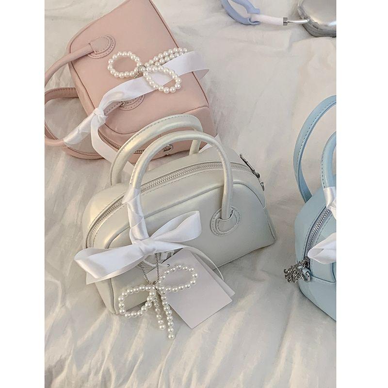 

South Korea Satchel Women s Fashion Shell Bag White