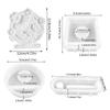 Easter Theme Candle Holder Molds, Easter Butterfly Candle Stand Molds with Base for DIY Candle Holder Easter Decorations