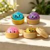 New Glitter Dumpling Squishy With Box Dumplings Sensory Squeeze Toy For Stress Relief Fans Birthday Day Gifts