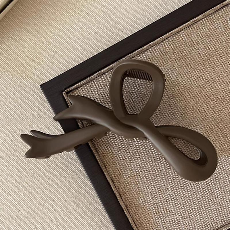 

Матовые заколки-банты для волос 11,5 см для женщин, заколка для волос, акриловый зажим-краб для волос, аксессуары для волос, элегантные головные уборы для девочек, шпильки