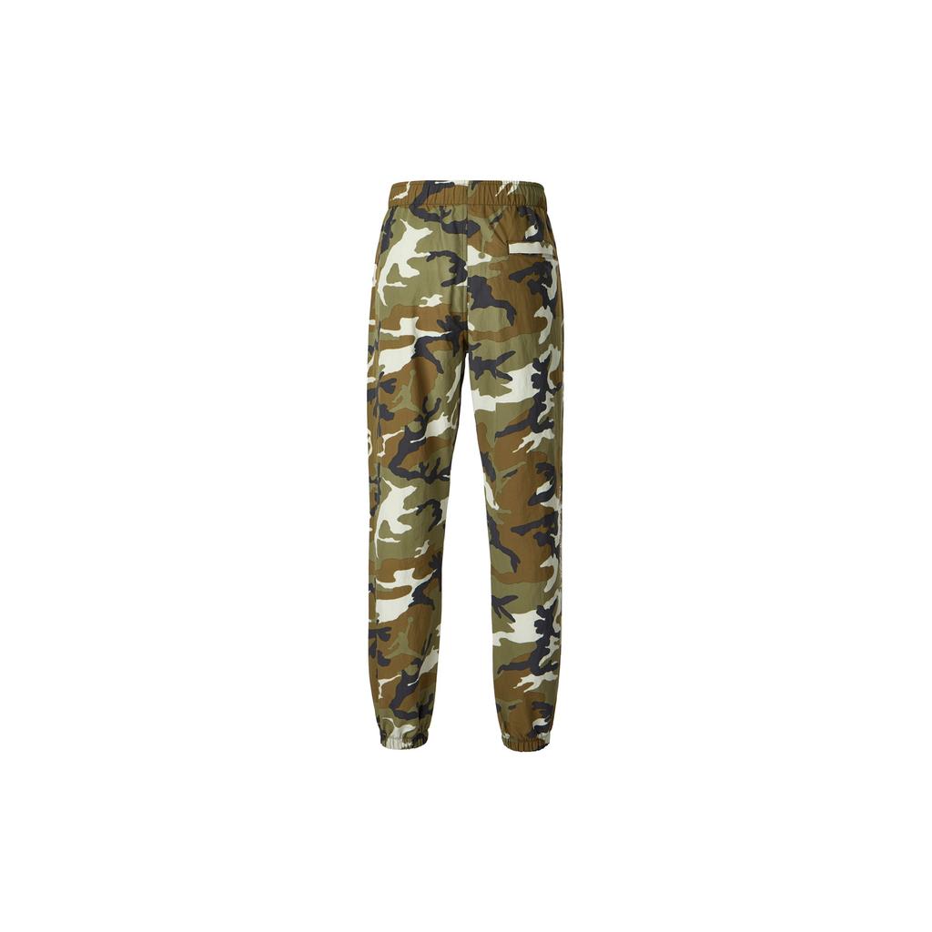 Jordan MVP Camouflage Fashion Comfortable Versatile Knitted Sports Pants Men Bottoms Light-Olive-Yellow FZ3530-380