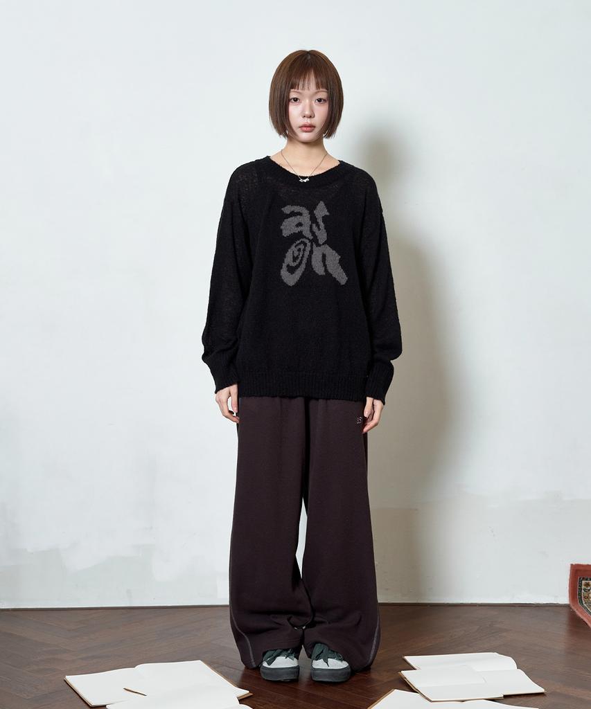 Aejeuon Bunny Training Pants / Charcoal