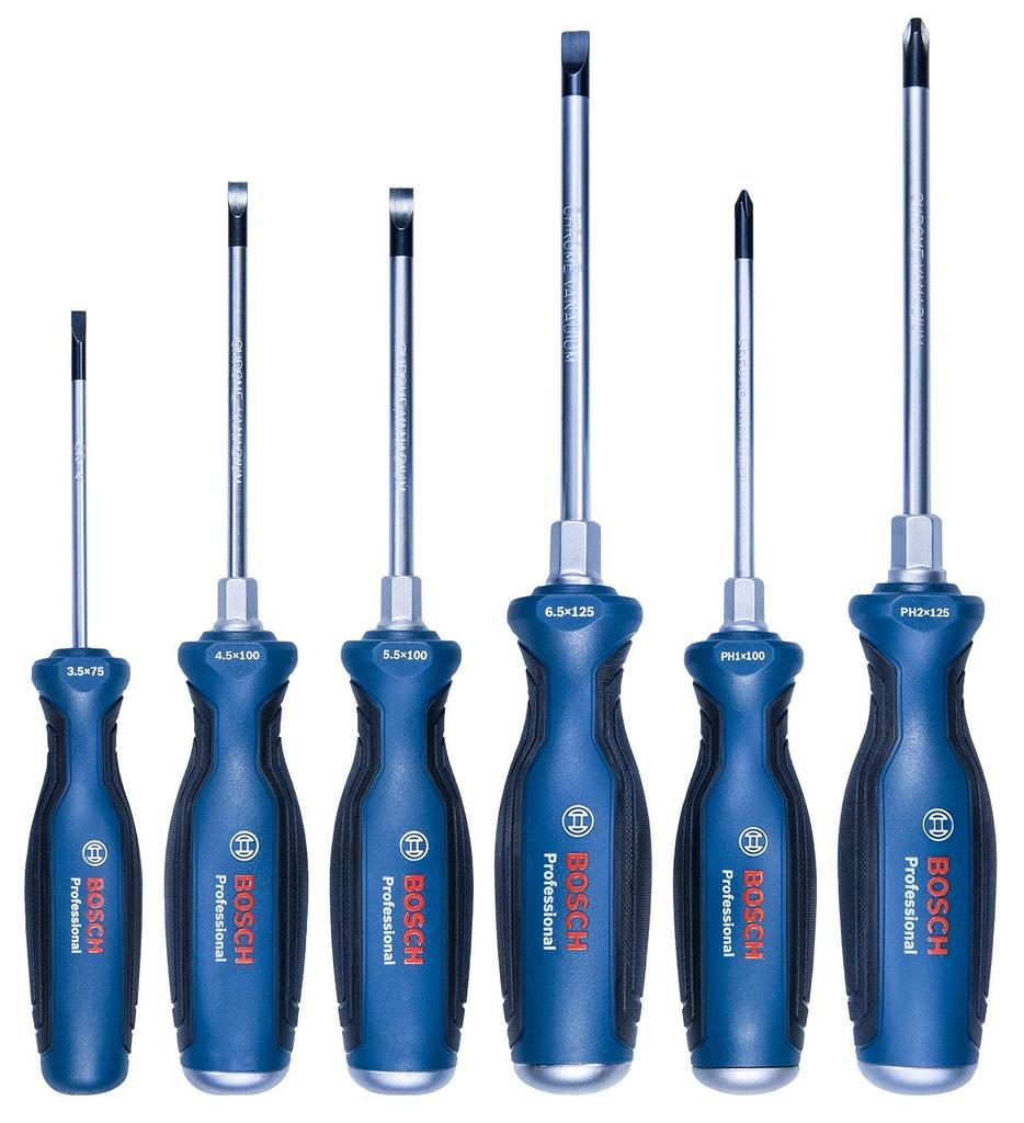 Bosch Professional Bohrschrauber-Set, 6-teilig, 1600A016BF