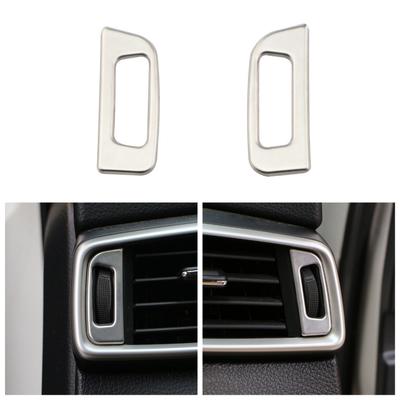 Stainless Steel Air Vent Outlet Adjust Knob Surround Trim Cover Sticker for Nissan Qashqai J11 2015-2021 X-trail T32 2014-2019