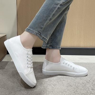 Fashion Sweet Light Weight Black & White Canvas Shoes for Student School Lady Casual Comfort Shoes Female Sapatos Femininas