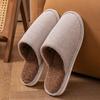 Men's and Women's Winter Indoor Non-Slip Plush Cotton Slippers