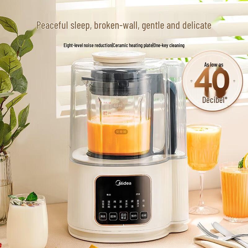 Midea Smart Quiet Blender & Soymilk Maker CN plug (adapter included)