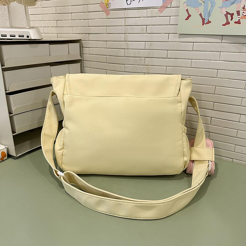 Japanese Harajuku Cute Girl Ulzzang Y2K Ita Bag Sweet Doll Bag Large Capacity Casual Crossbody Bag Women Shoulder Bag