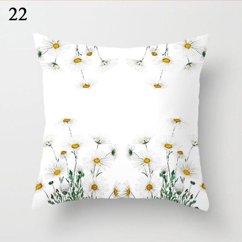 Daisy Cushion Cover Car Decoration Sofa Pillow Cover Home Goods Pillow Cover Pillow Cover Pillow Cover Hot Sale