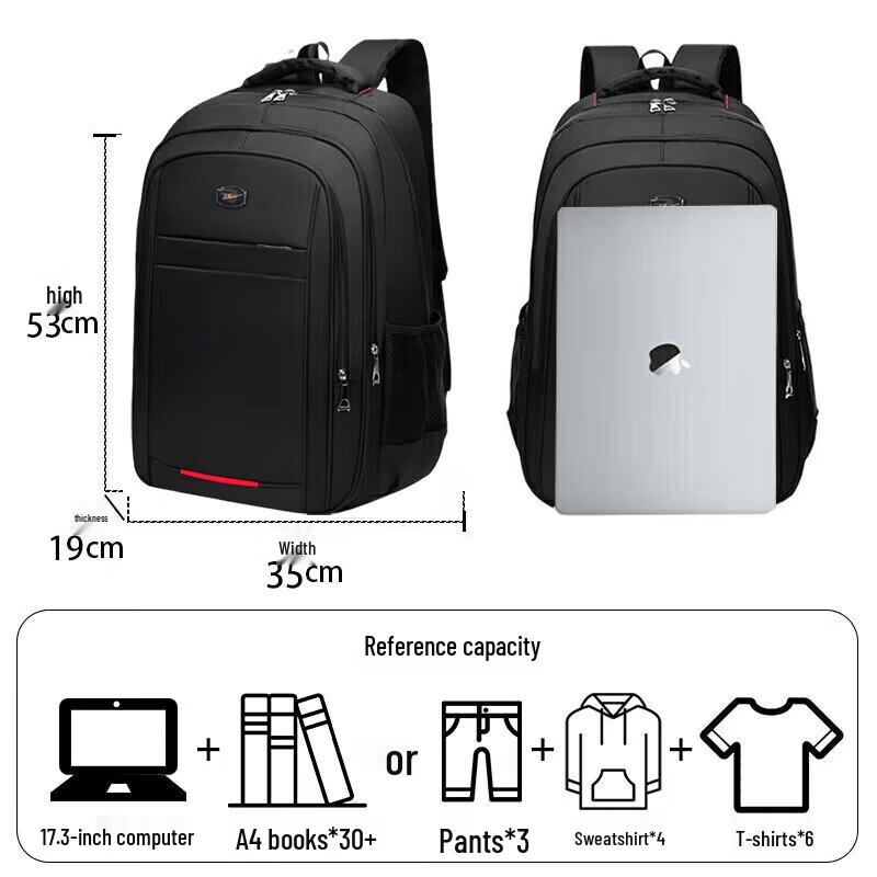 Warrior Men's Large Capacity School & Travel Backpack