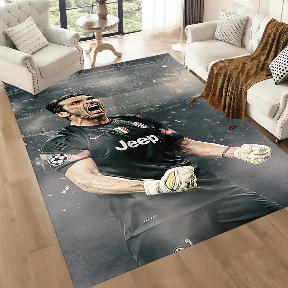 Juventus Area Rug Design For Kitchen Balcony Game Room Hallway Antislip Rug Decorate Offices Luxury Gift For Birthday Christmas Wedding