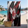 AC Milan Printed Beach Towel Quick Dry Soft TowelPortable Large Rectangular Beach Blanket for Travel Swimming Pool