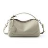 HIFASHION Genuine Leather Small Boston Women Shoulder Bags Soft Pillow Satchel Crossbody Purses Daily Work Tote Ladies Handbags