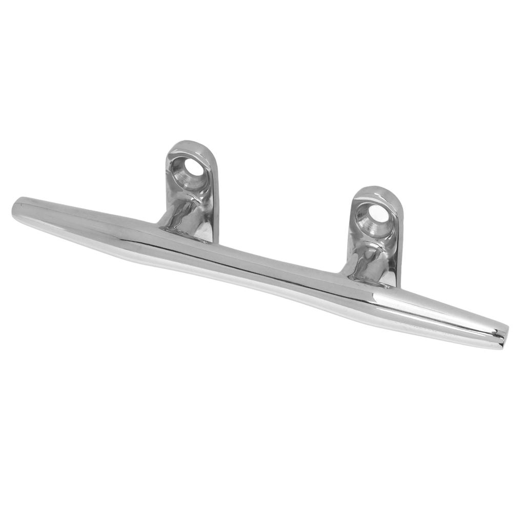 Open Base Cleat Stainless Steel 316 Polished Marine Boat Opened Bases for Waterwheels Yacht10in