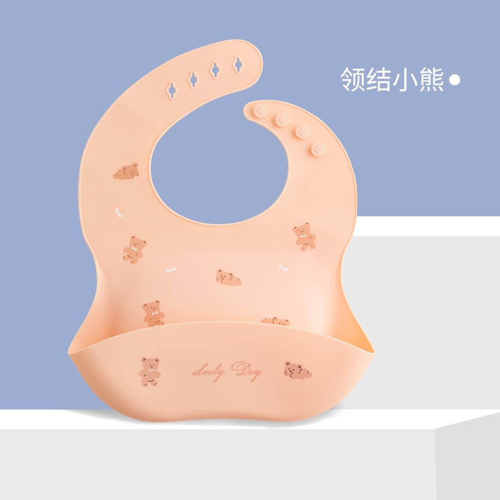 Children's Products Baby Bibs Waterproof Children Silicone Bibs Baby Drooling Rice Bibs Washable