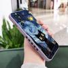 Starry Cat Phone Case For Samsung Galaxy A73 A53 A33 A23 A13 A03 A72 A52 A52S A32 A22 A12 A02 A02S A71 A51 A31 A21S 4G 5G Cover