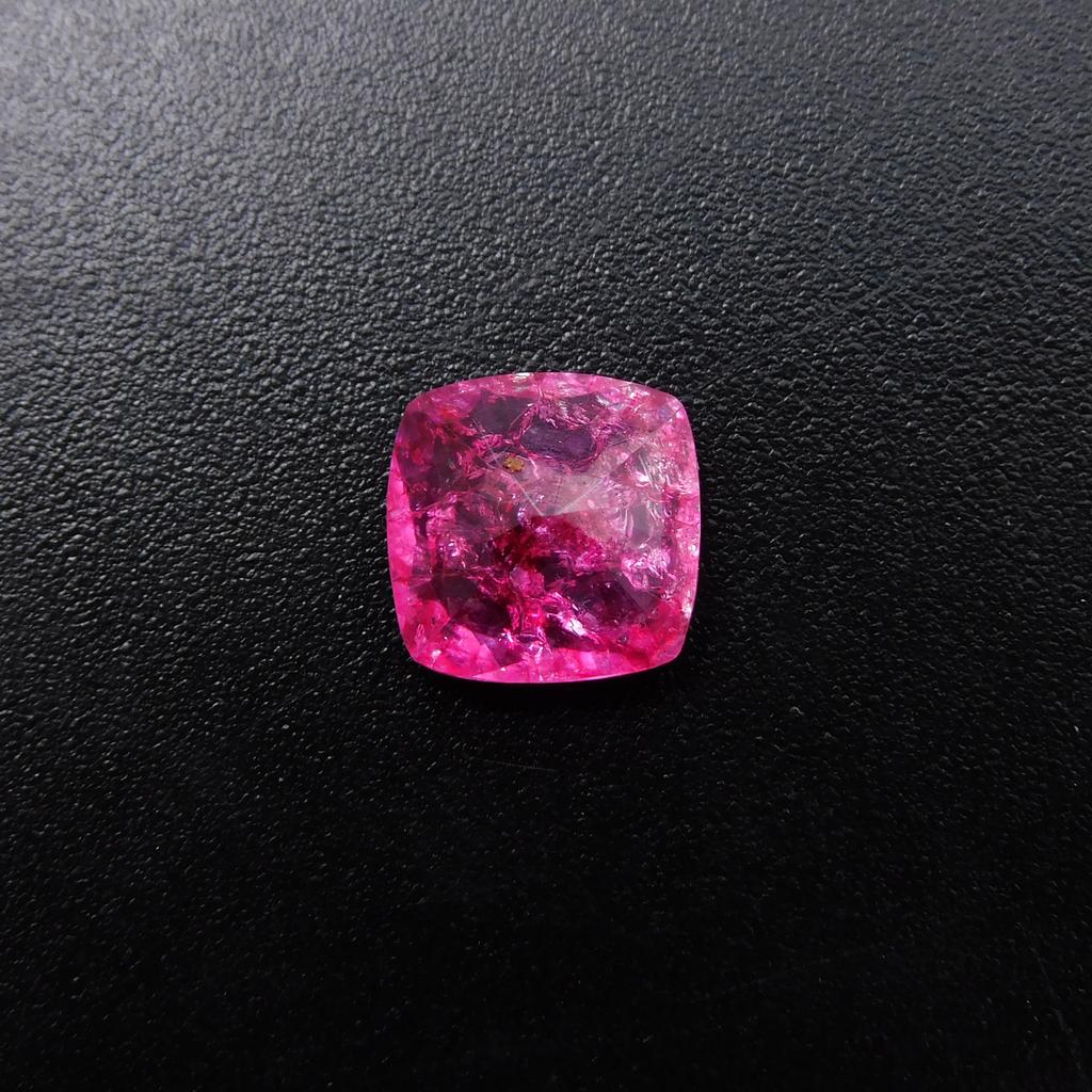 2.50 Ct Natural Ceylon Pink Sapphire Square Cushion Cut CERTIFIED Loose Gemstone P-983-Sa
