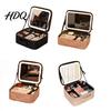 Makeup Bag with LED Mirror USB Charging Case Rechargeable Adjustable Dividers Travel Cosmetic Light-up 3 Color Lights