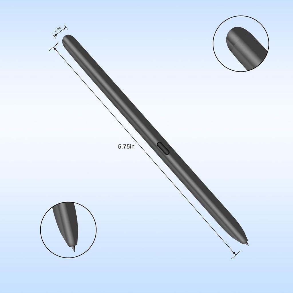 S Pen S6 Lite S7FE Replacemen Tab S6 Lite S7FE Stylus Pen for Samsung Galaxy Tab S6 Lite S7FE S Pen (Withoutbluetooth 2 Pack Black)