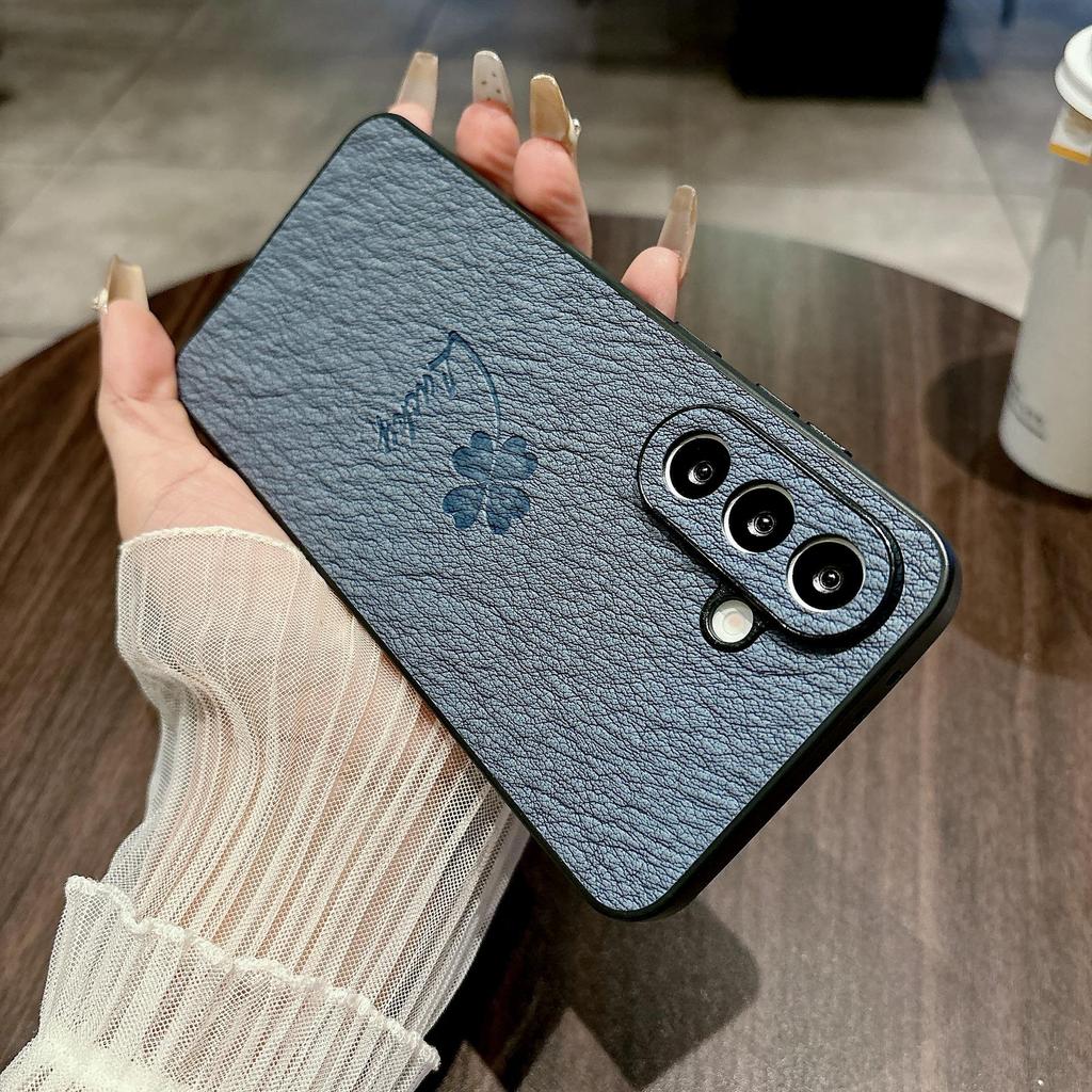 Samsung A56/S25 Ultra Thin S24 Four-Leaf Clover Protective Case
