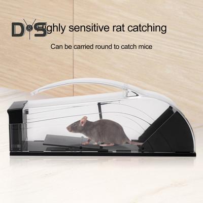 Humane Mouse Trap Indoor 9.9 Inches Live Mouse Traps No Pinched Tails Reusable Rat Trap with Handle for Capturing Mice Alive
