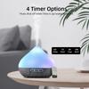 500ml Aroma Diffuser, Remote Control, Timer, Cool Mist Humidifier, Large Room, 6 Oil Set
