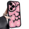 Y2K Retro Gradient Love Hearts Pattern Case For Honor 400 Lite 200 Pro Honor X9C Smart X8C Shockproof Bumper Soft Silicone Cover
