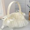 Wedding Baskets for Flower Girls Bridesmaid Anniversary Ceremony Candy Basket