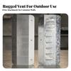 4 Pieces Shipping Container Vent with Metal Mesh Galvanized Hardware Ventilation