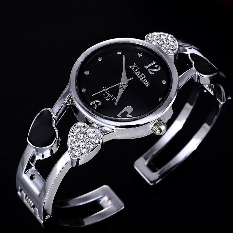 A Watch Xinhua Women's Bracelet Watch Fashion Versatile Women's Watch Diamond Quartz Watch