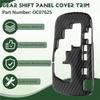 AA92-For Toyota Hilux 2015- Carbon Fiber Car Gear Shift Panel Cover Trim Car Styling Car Interior