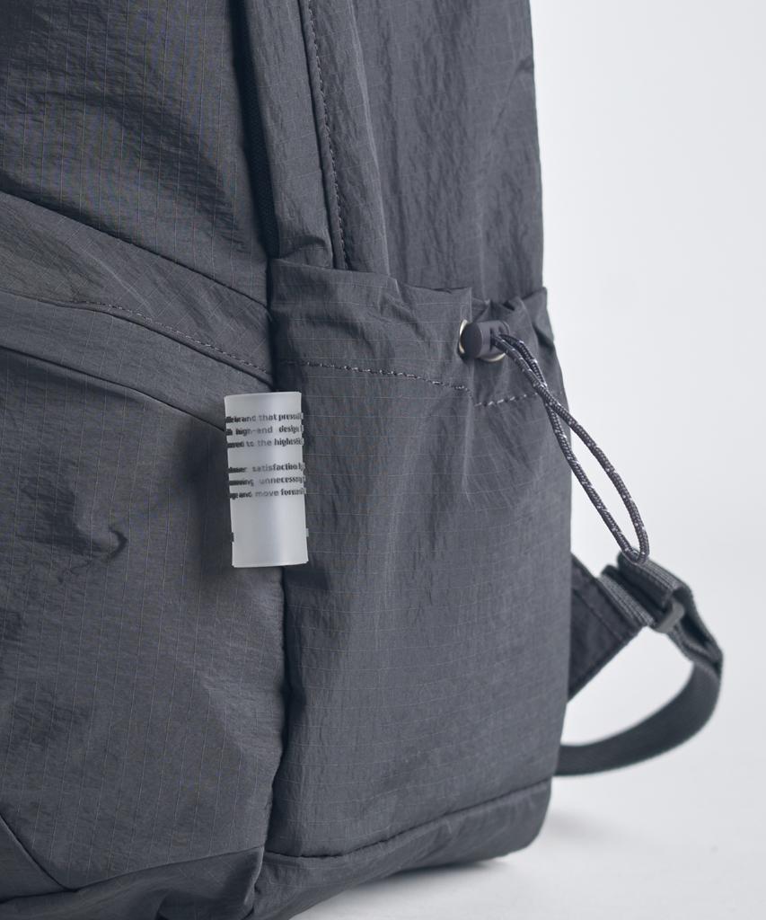 Mathematik Ian W40 Simple Backpack Lightweight Nylon Daily Bag Backpack Urban Charcoal