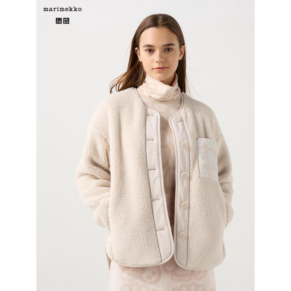 

Кардиган из флиса Uniqlo Japan 30 NATURAL/3XL