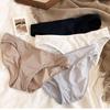 9 Color Women Seamless Panties Sexy Low Waist Milk Silk Comfort Breathable Briefs Buttock Cover Basic Shorts Ladies Lingerie